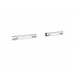FixtureDisplays® Clear Acrylic Plexiglass Rods Standoff set of 4 Rods 13133